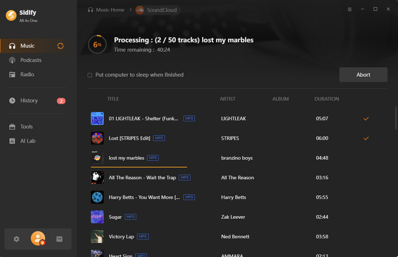 convert music
