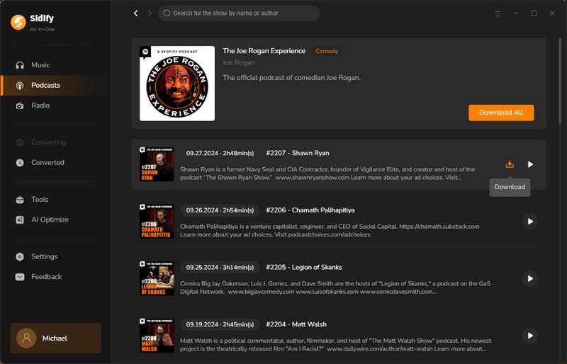 download podcast for free