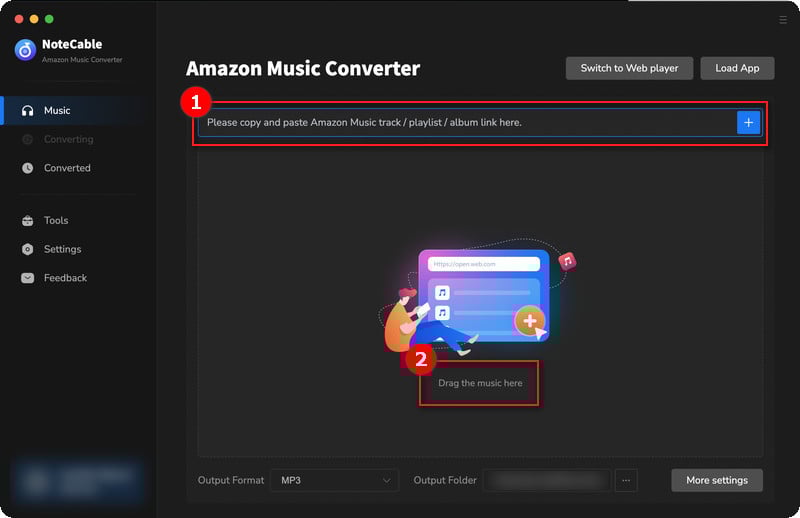 add amazon songs to notecable
