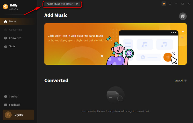 choose apple music streaming service