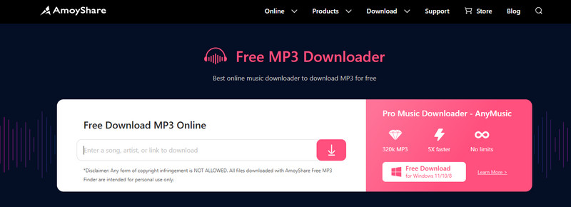 amyshare free mp3 download site