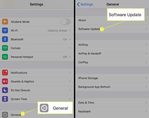 check software update