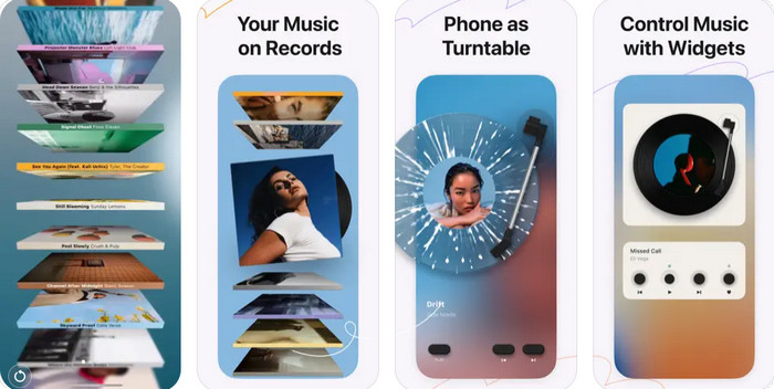 md vinyl music player