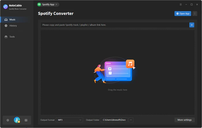 notecable spotify music converter