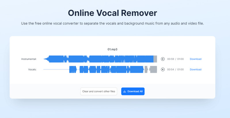 notta vocal remover