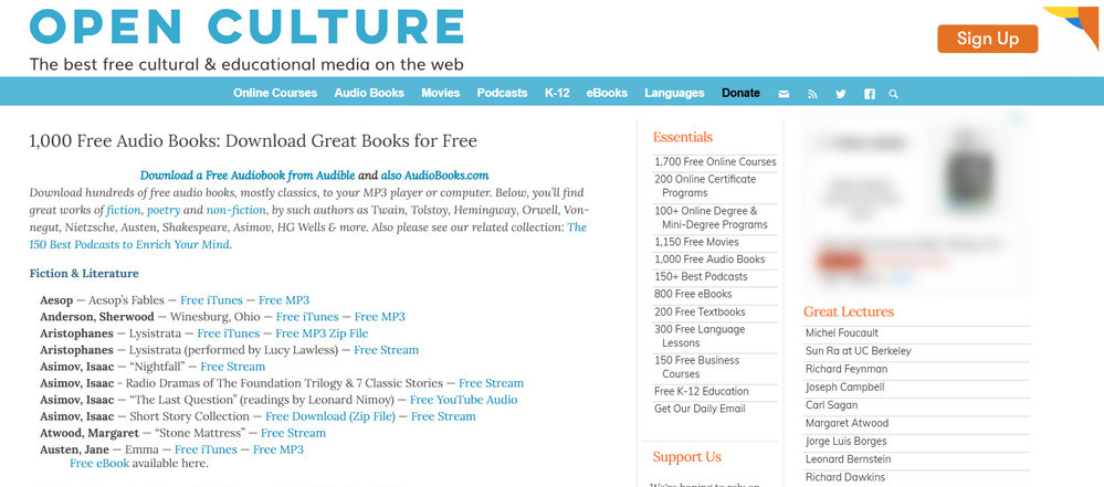 open culture