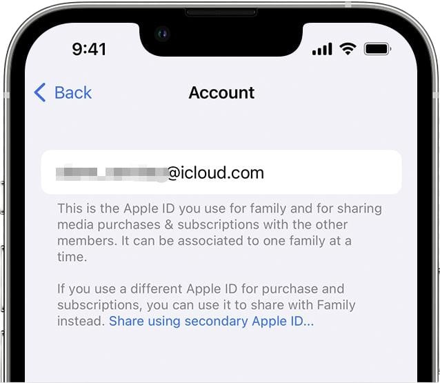 use same apple id