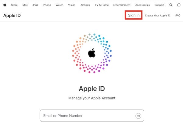 sign in appleid