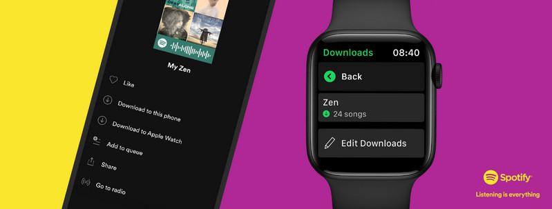  Download Spotify Songs to apple watch within spotify app
