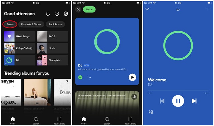 spotify mobile ai dj