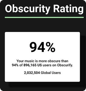 spotify obscurify