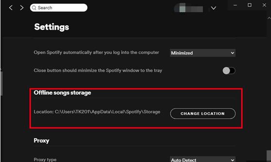 find spotify downloads on pc or mac
