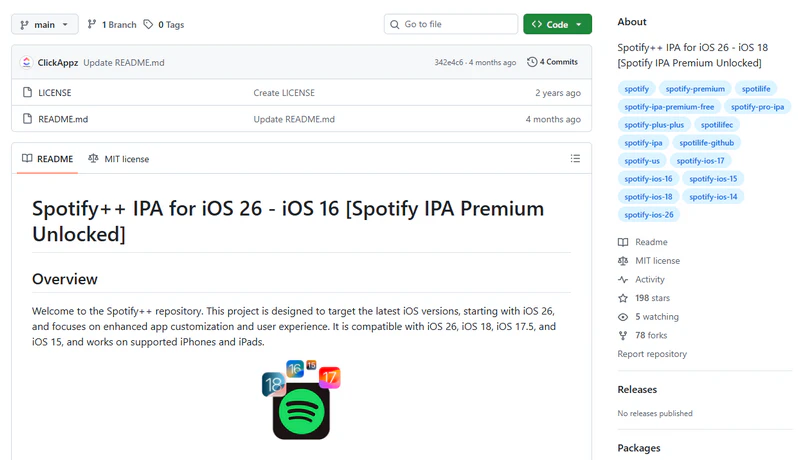 spotify ++ ipa