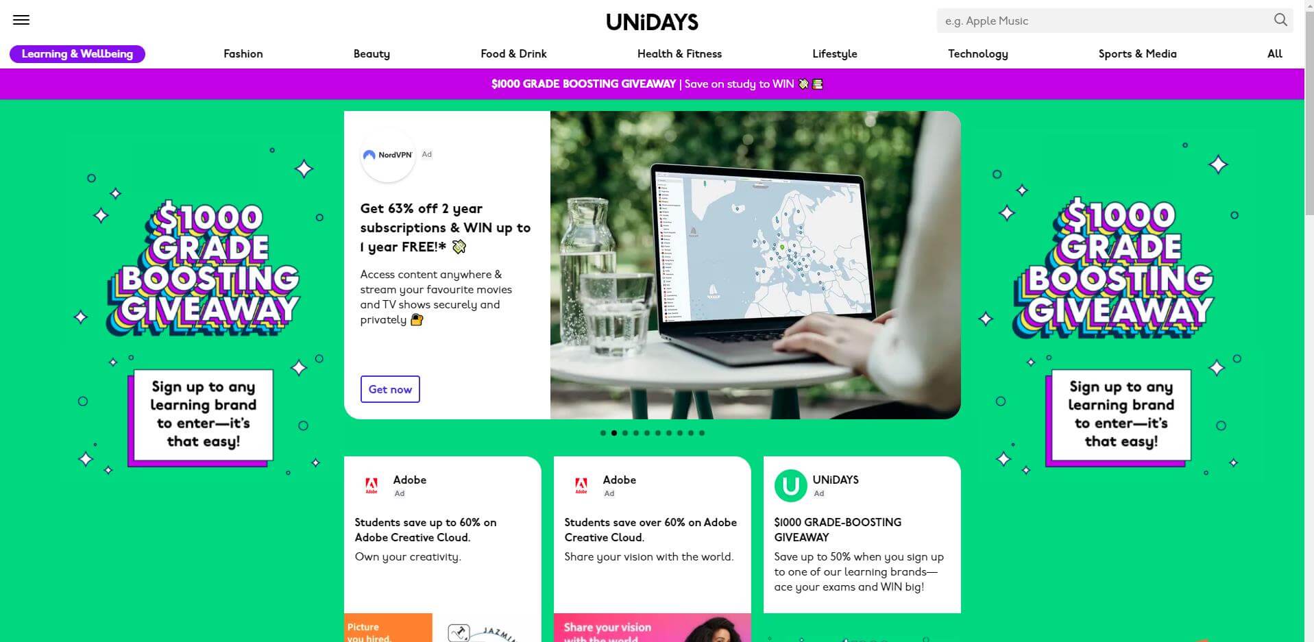 unidays interface