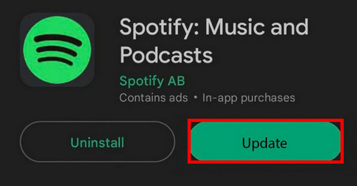 update spotify to the latest version