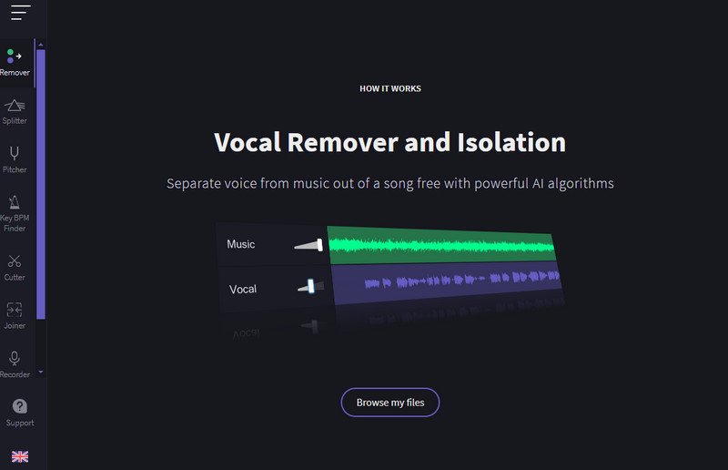 vocal remover and isolation