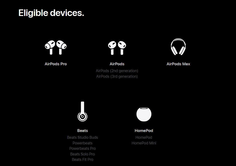 eligible devices