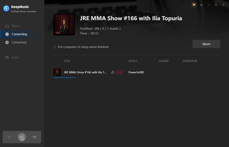 converting podcast to mp3