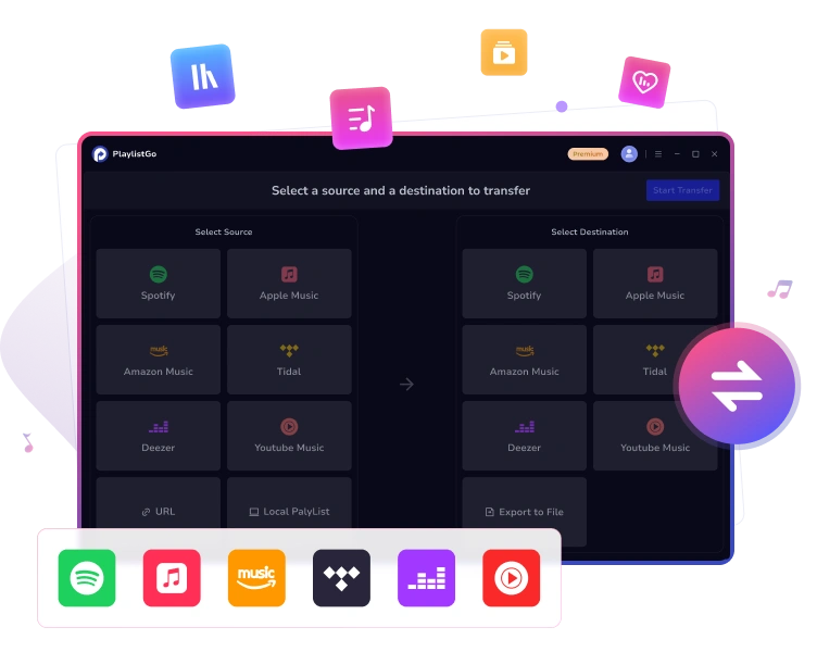 music playlist transfer