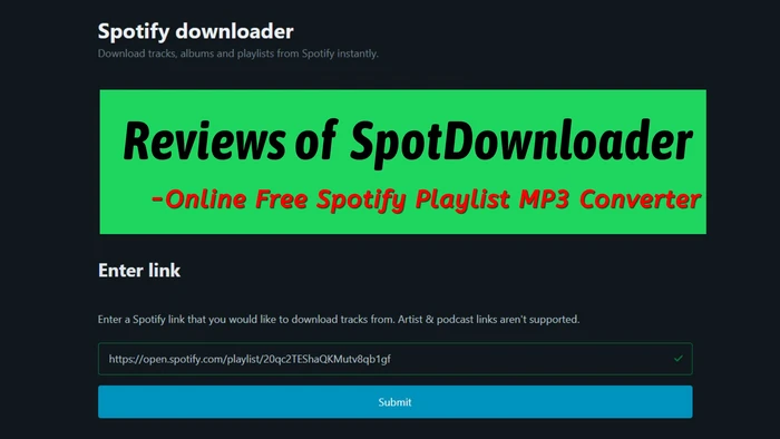 spotdownloader com review