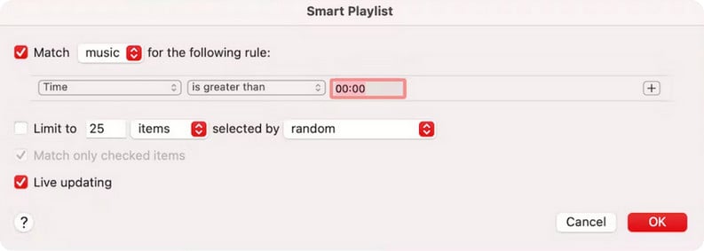 smart playlist