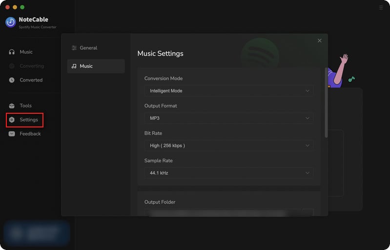 custmize the output parameters