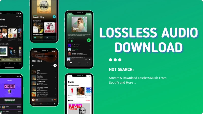 lossless audio download sites