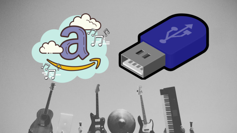 download amazon music to usb flash drive