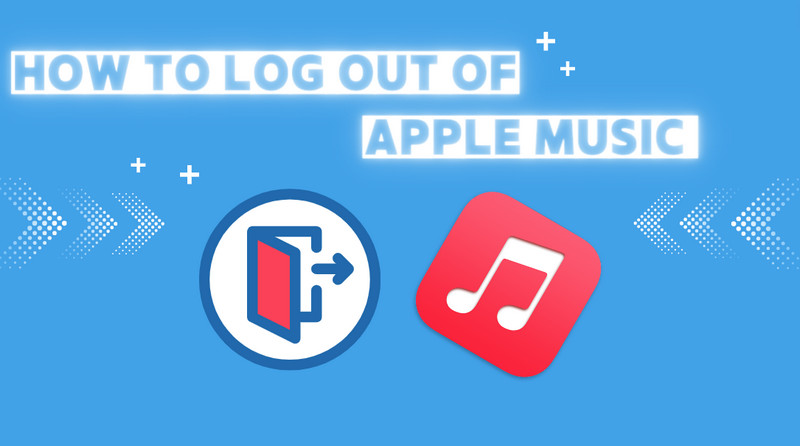 log out of apple music