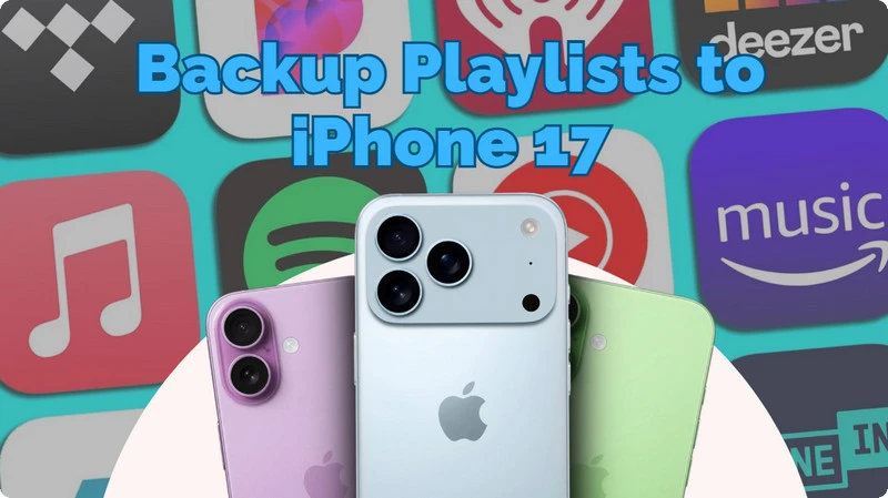 transfer playlists to iphone17